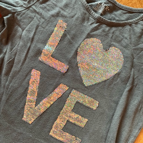 Long sleeve tee with glitters - Picture 4 of 6